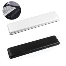 Descanso de pulso para teclado de couro pu, almofada gamer para pc handguard, confortável, tapete de jogo para computador jhp-melhor