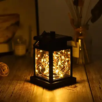 

Waterproof Solar Lantern Light Outdoor Fairy String Light Hanging Lamp Intelligent Light Control Night Light