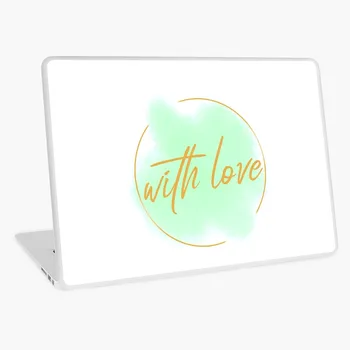 

with love laptop Sticker skin for 13 14 15.6 17 inch notebook decal for Aorus Compaq Fujitsu Huawei MSI Panasonic Sony