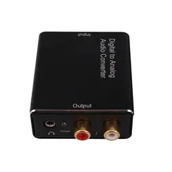 ABHU-цифровой Toslink/SPDIF в аналоговый стерео 2 x RCA аудио конвертер-цифровой аудио конвертер (Toslink/SPDIF) в аналоговый (RCA)-D