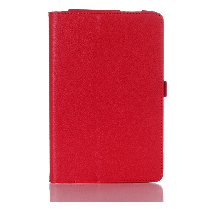 P3100 P3110 чехол для Samsung Galaxy Tab 2 7,0 дюймов GT-P3100 P3110 чехол Смарт Магнитный стенд PU кожаный чехол для автоматического сна - Цвет: Red