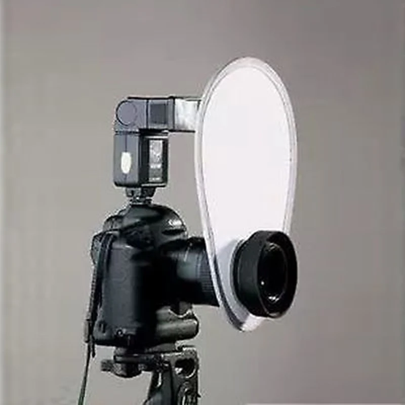 

Collapsible Flash Speedlite Diffuser Reflector Soft Light Studio for DSLR Camera Easy to fit and remove unfold
