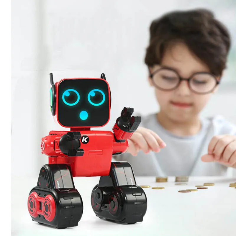 Интеллектуальный индукционный робот, раннее образование с голосовым управлением, пульт дистанционного управления, робот, игрушка 2,4 г, детская игрушка на пульте дистанционного управления