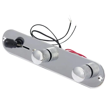 

HOT-3 Way Switch Control Pots for Fender Tele Guitar Chrome Prewired Control Plate