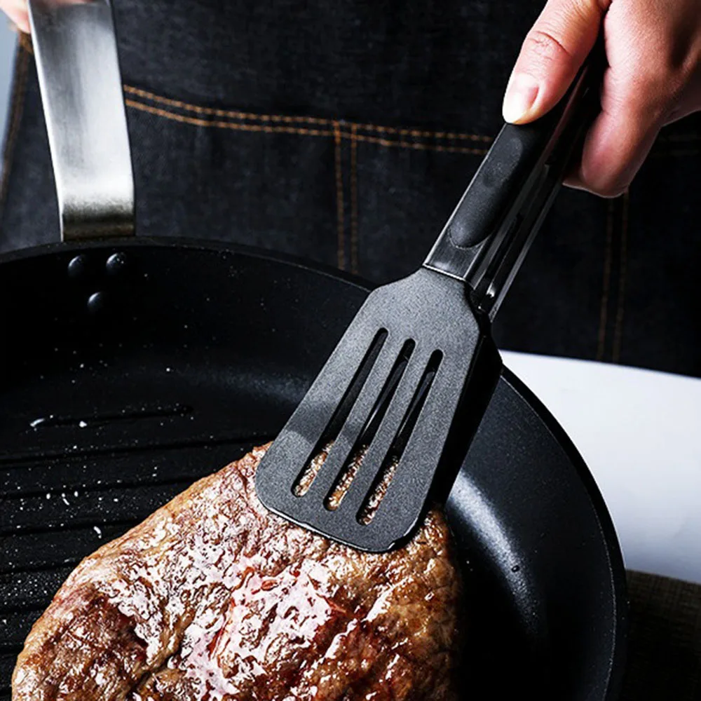 Tongs Heat Resistant Barbecue Clip Cooking Clamp Spatula Lo Mein Noodles Clip Bread Bakery Salad Folder Bbq Spatula Sets