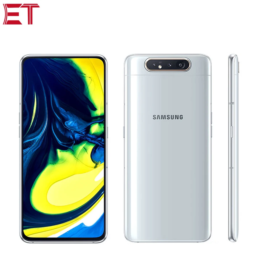 Оригинальный Новый Samsung Galaxy A80 A8050 LTE 8 ГБ ОЗУ 128 Гб ПЗУ мобильный телефон 6 7 &quotSnapdragon