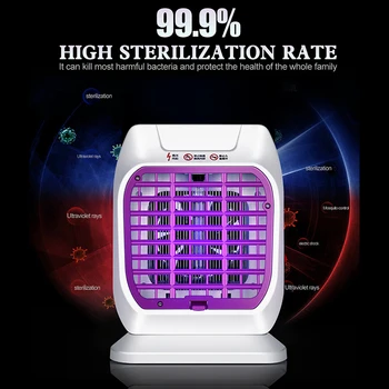

Electric Insect Killer LED Electronics Mosquito Repeller Pest Fly Bug Zapper Catcher Traps Home Pest Control Lamp