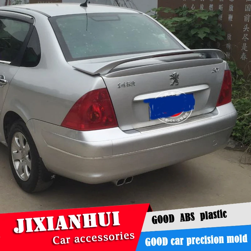 Спойлер для Peugeot 307 2006-2013 спойлер седан JSDLK задний цветной из АБС-пластика