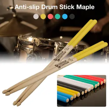

2pcs 7A 5A Anti-slip Maple Wooden Drum Stick Electronic Drum Rack Drumsticks Percussion Instruments Part & Accessories