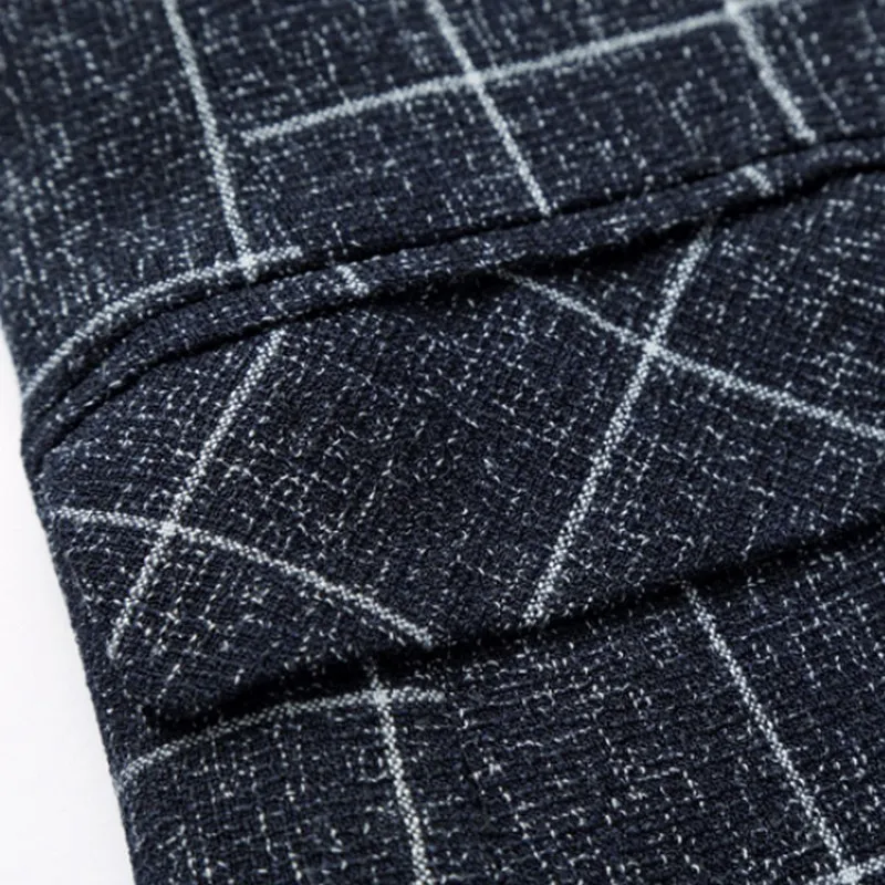 M-6XL Plaid Slim Fit Male Blazer Spring Autumn Jacket for Men Fashion Plus Size Blazer Man Business Casual Blazers Men Suits M-6XL Plaid Slim Fit Male Blazer Spring Autumn Jacket for Men Fashion Plus Size Blazer Man Business Casual Blazers Men Suits