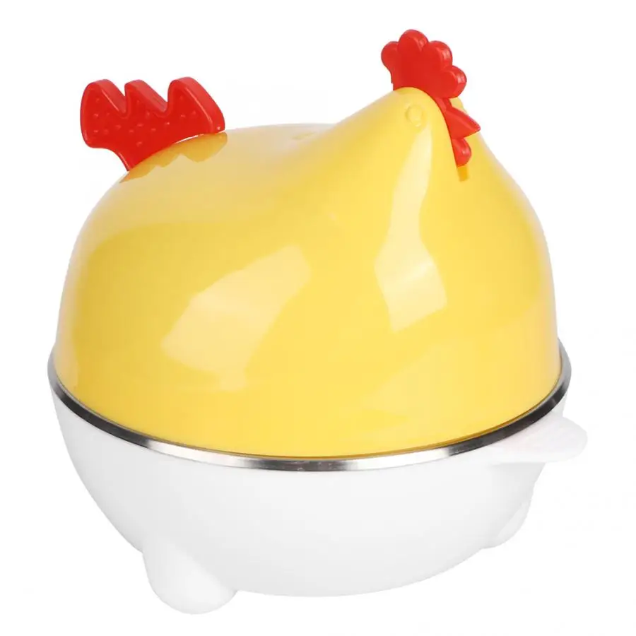 Hervidor de huevos мини бытовой мультфильм яйцеварка котел кухонный инструмент ЕС вилка 220 В кухонная техника