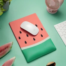 

2022 Silicon Wrist Rest Mouse Pad Watermelon Cute Anime Cartoon 3D MousePad Ergonomic Memory Foam Gaming Mouse Pad for Gamer