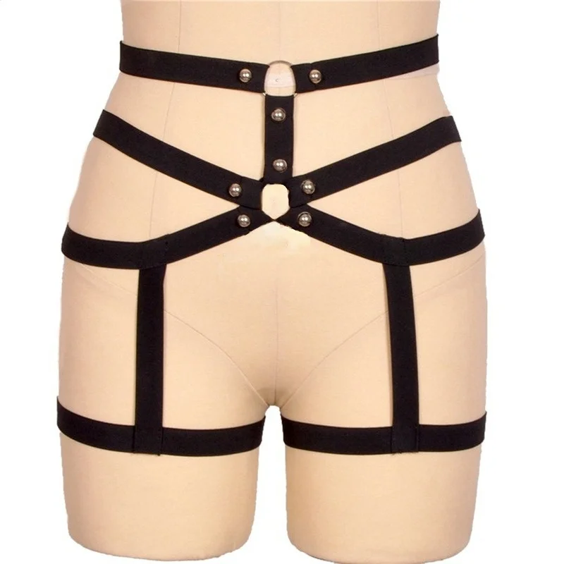 

Сексуальный ремень для ног, порно, полый бандаж, Фетиш-фиксаторы, трусики, готическое нижнее белье, одежда для женщин