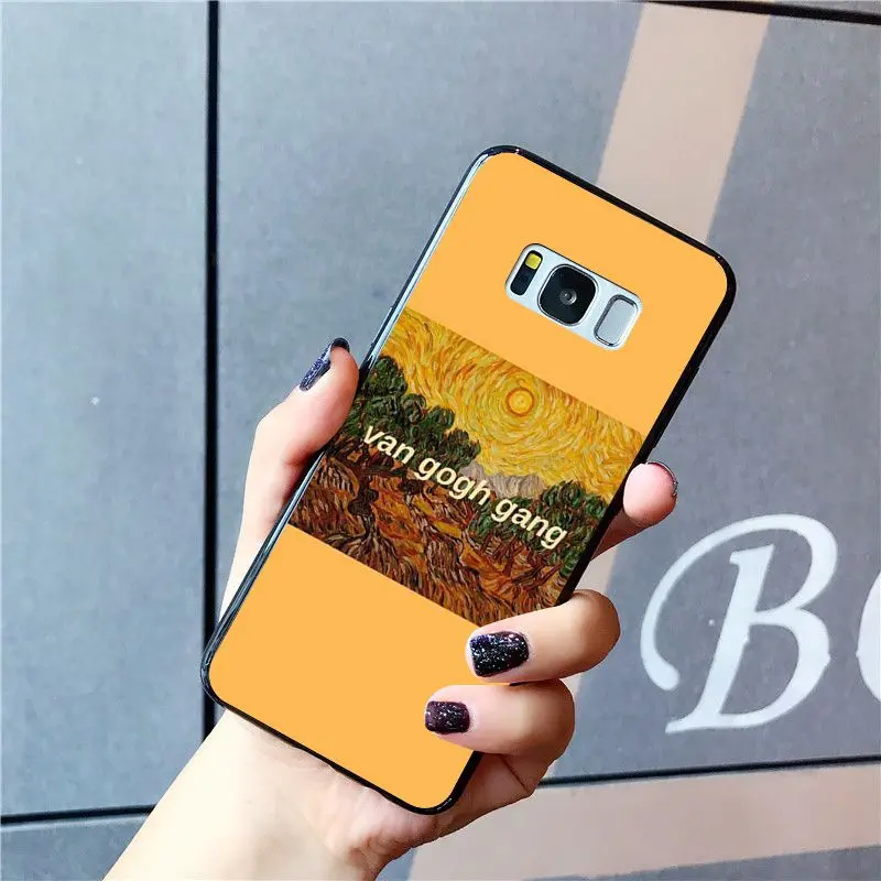 A3 Babaite отличное искусство эстетическое Ван Гог Мона Лиза Давид PhoneCase для Samsung ggalaxy S10E S7 Edge S9 S8 S10plus S6 S10Lite S5 M10 20 - Цвет: A3