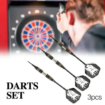 

Soft Tip Dart Electronic Dart Games Exercise Sport 18g 3PCS Nickel Barrels Dart Steel Safe Dart Competition Indoor Racing Relax
