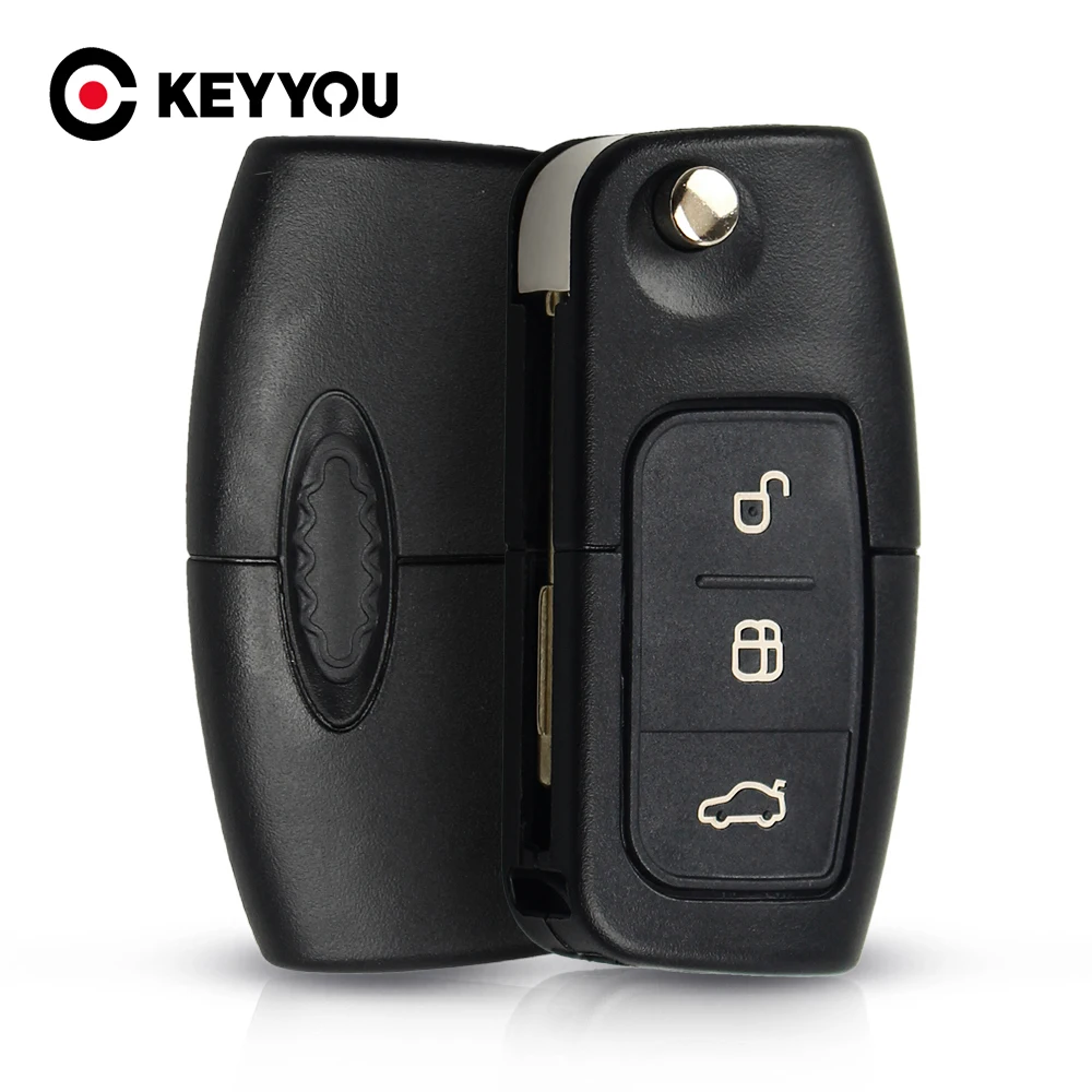 KEYYOU Chiave Auto Chiave A Distanza Per Ford Focus Fiesta 2013 Nuovo Caso 4D60 4D63 Circuito Integrato di Vibrazione Pieghevole 433MHz Con HU101 FO21 Lama 3 Bottoni 9 KEYYOU Chiave Auto Chiave A Distanza Per Ford Focus Fiesta 2013 Nuovo Caso 4D60 4D63 Circuito Integrato di Vibrazione Pieghevole 433MHz Con HU101 FO21 Lama 3 Bottoni - H7661beb9d4374f7f832c6b51afb454fbF
