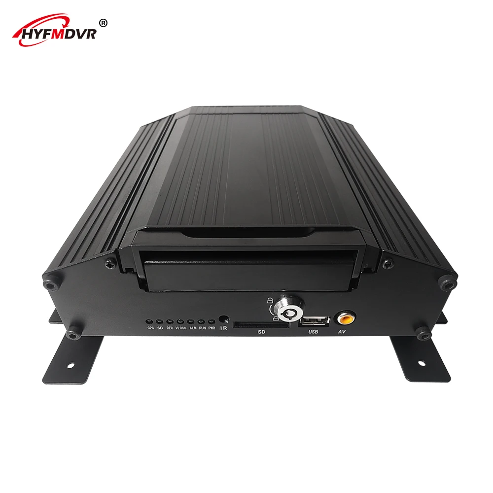 

LSZ spot wholesale SD card 4 way MDVR local monitoring forklift / excavator / school bus PAL/NTSC