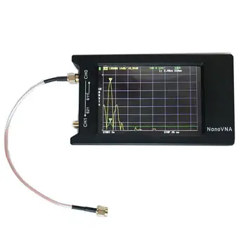 

Network Antenna Analyzer NanoVNA-H4 10KHz~1.5GHz VNA 4inch LCD 1950MAh Battery HF VHF UHF UV Vector