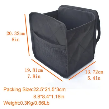 

Snacks Car Storage bag Drinks Seat Back Multi-function Foldable Hanging Garbage Phones