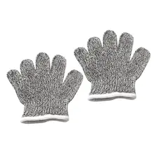 Анти-Обрезанные перчатки CE стандарт Уровень 5 устойчивые к порезам защитные перчатки HPPE материал защитные перчатки для мужчин, женщин, детей XXS-XL