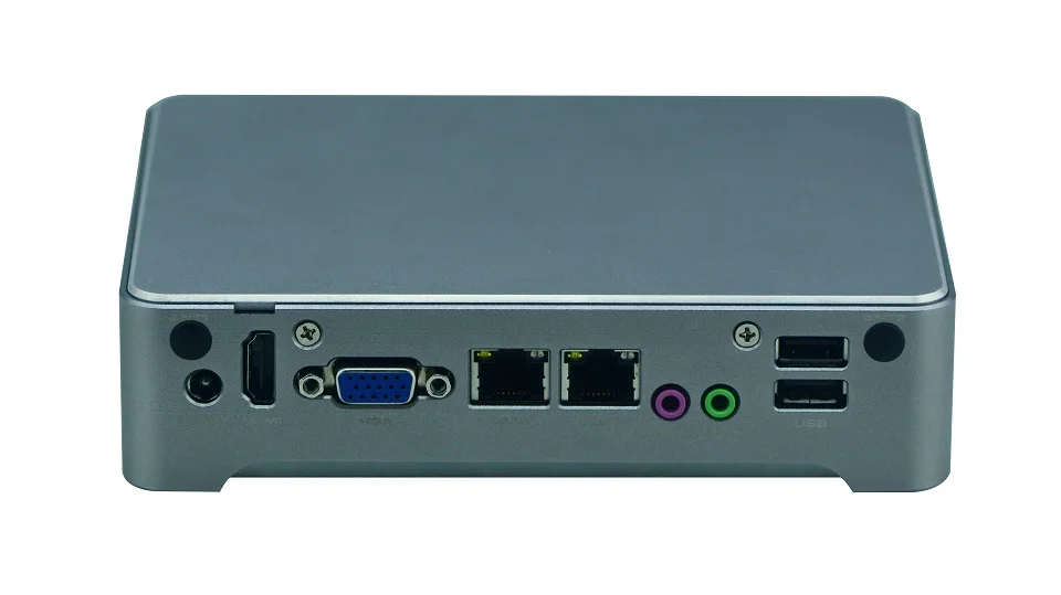 Причастником N4 Nano ITX безвентиляторный мини-ПК Intel Celeron J1900 3855U HDMI VGA Wifi/3g Linux DC12V Linxu Windwows 10