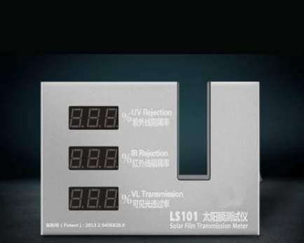 LS101 солнечной пленки передачи метр цифровой UV/IR/VL отклонения метр