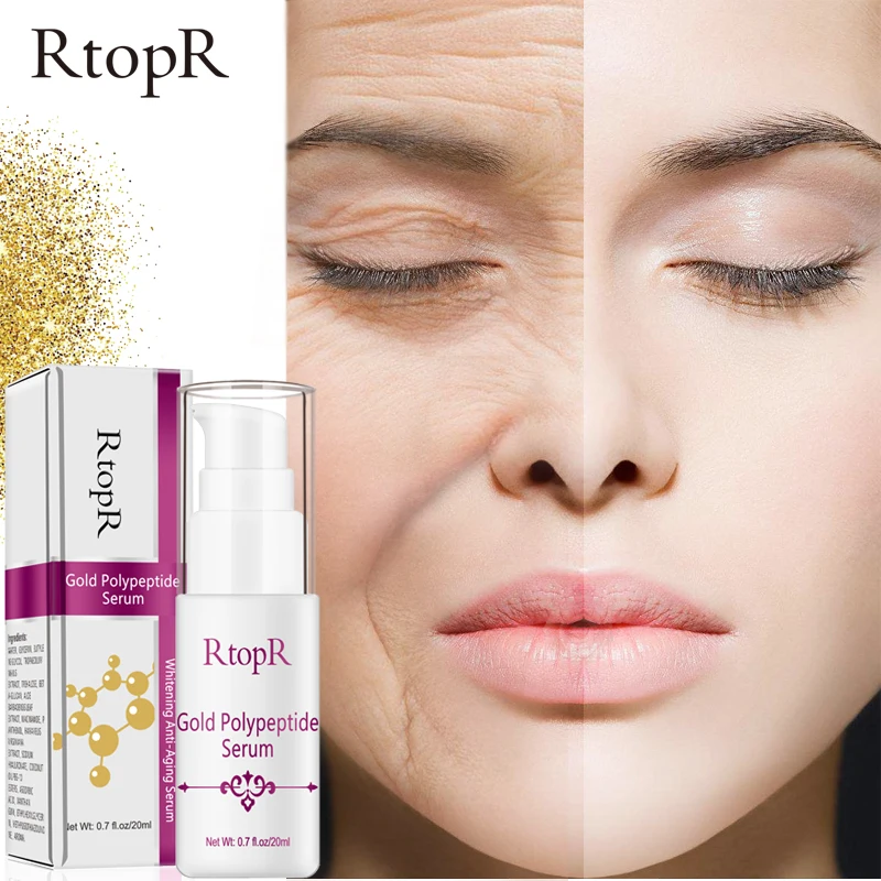 

RtopR Polypeptide Serum Repair Skin Anti-aging Hyaluronic Acid Whitening Skin Care Essence Face Care Anti Wrinkle New
