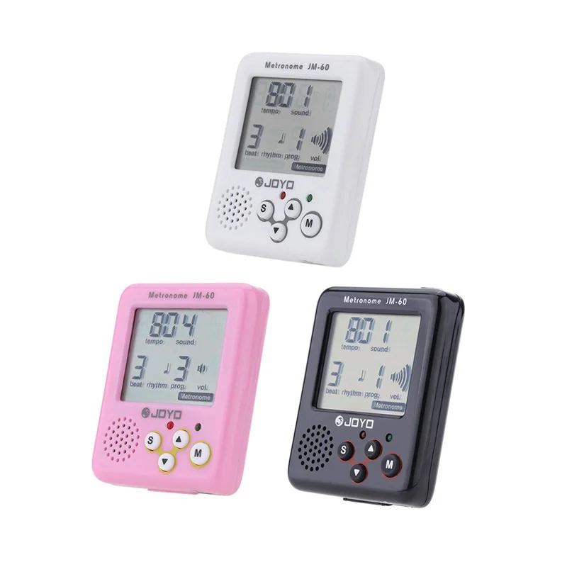 Rechargeable Digital Mini Metronome with Tone Generator & Tuner