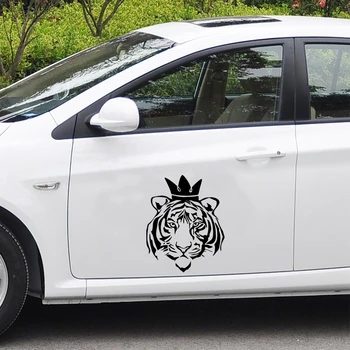 

Art Design King of beasts Stickers For Cars Car Styling Funny Auto Stickers And Decals Car Accessories