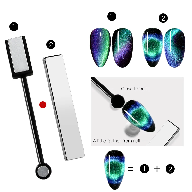 Mtssii 5 мл 9D Galaxy Cat Eyes набор УФ Гель-лак для ногтей замачиваемый светодиодный Гель-лак для ногтей долговечный гель Магнитный "хамелеон" гель