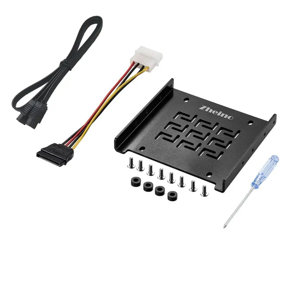 Zheino 2 5 ssd Монтажная Рамка Кронштейн для жесткого диска дюйма до 3 Holderssd оптический