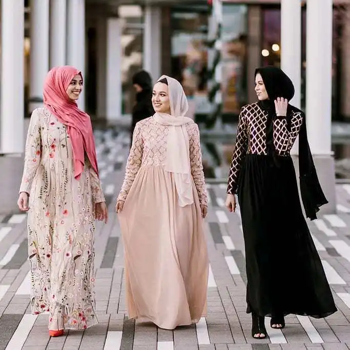Роскошных мусульманский блесток абайя хиджаб Вечернее платье элегантный кардиган-кимоно с длинным халаты Jubah Ближнего Востока Рамазан Исламская, молитвенная