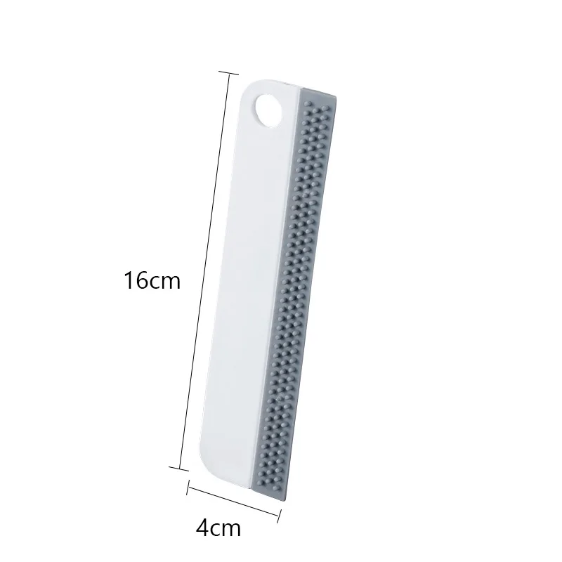 1pc Mini White Silicone Surface Squeegee, Suitable For Glass And