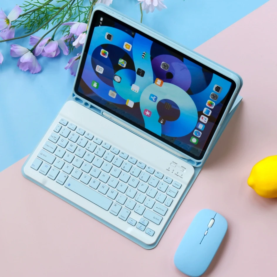 Tastiera Mouse Wireless 2022 Per Ipad Pro 11 Case 2021 2020 Air 4 10.2 9Th 7/8 Generation Case Mini 6 Air 2 Cover Magic Keyboard
