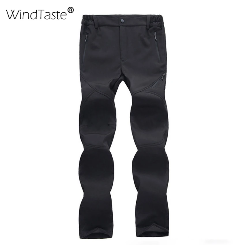 WindTaste зимние мужские походные флисовые брюки для спорта на открытом воздухе альпинистские Кемпинг дышащий треккинг термальные брюки KA147