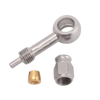 

AN3 10mm Stainless Steel Brake Hose Fitting Ends Adapter for Car Auto Motorcycle 270E