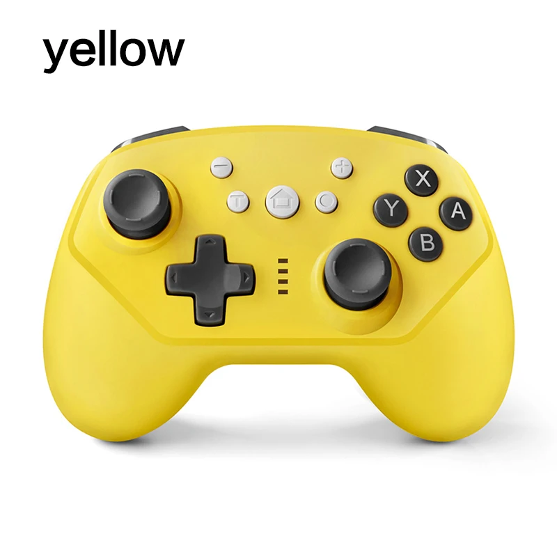 Беспроводной контроллер Bluetooth Pro для геймпада с переключателем Nintendo Pro/Switch Lite Console/kingd Switch Console Joystick - Color: Yellow