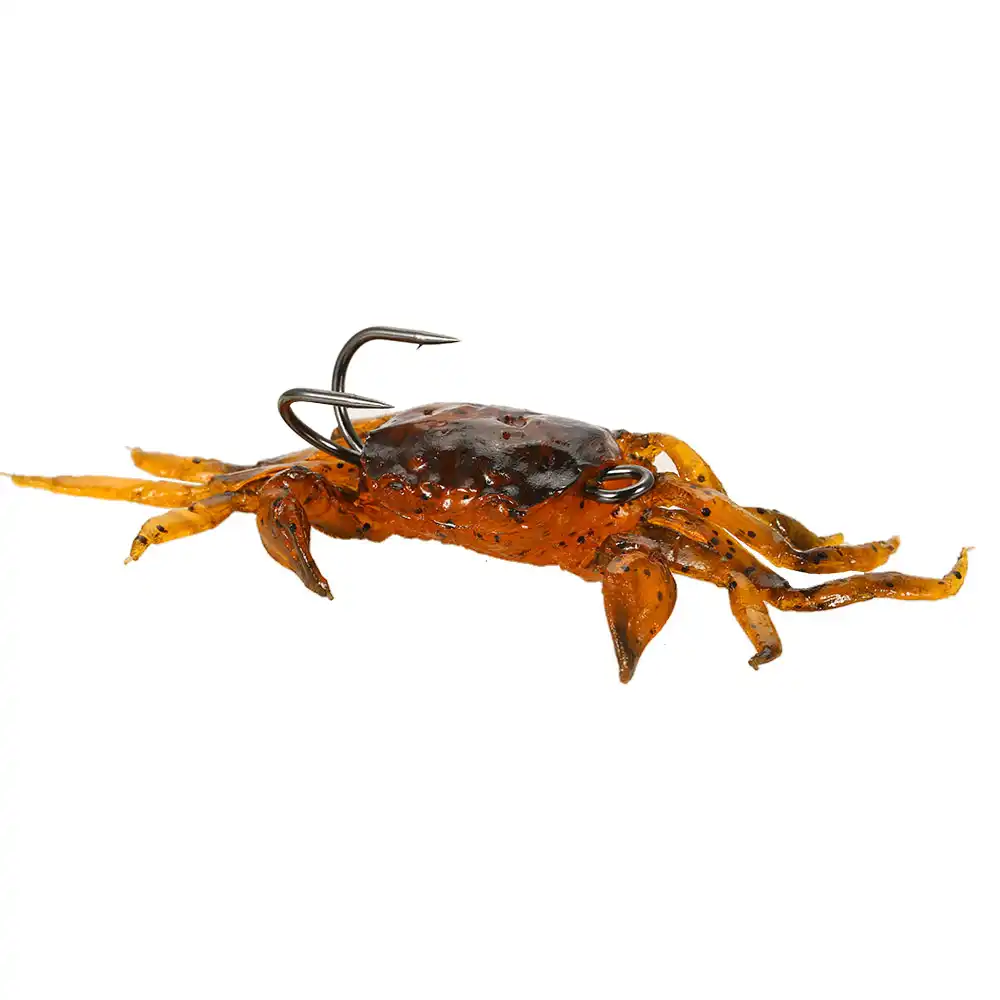 4pcs soft fishing crab lures bait artificial with hooks