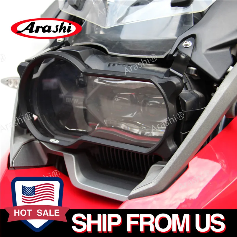 Arashi 1Piece Motorcycle Headlight Guard Protector Lense Cover For BMW