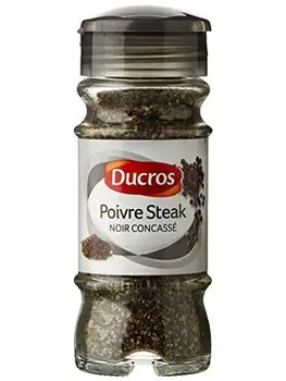 

Ducros Crushed Pepper Steak Black 38 G