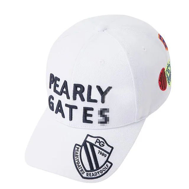 Golf hat golf cap korea golf clothing sports cap cotton white