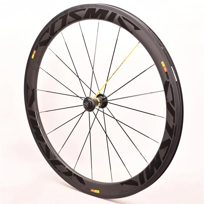 Road Bike 700C Wheelset Carbon Fiber Hub Ceramic Bearing 3K Twill BOB SL Cosmic Disc V Brake Wheels 38/50mm Rim 25mm Width