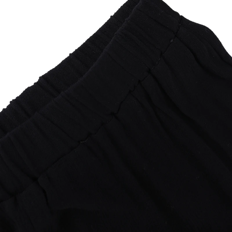 Модные женские брюки, женские плиссированные широкие брюки с высокой талией, повседневные свободные длинные брюки, однотонные рабочие брюки, S-5XL