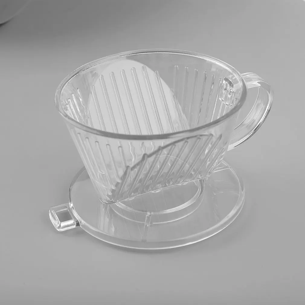 

2017 PP Resin Coffee Filter Cup Coffee Drip bowls Manually Follicular Filters Coffee Tea Tools