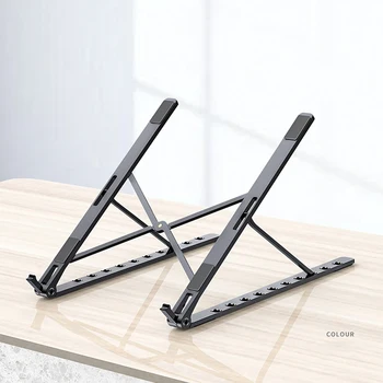 

Foldable Laptop Tablet Stand Portable Desktop Holder Mount Adjustable Laptop Accessories Notebook Stand