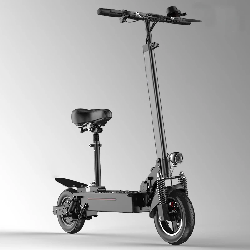 

Scooter Electric With Li-ion Battery Foldable Lightweight High Speed Adult Commuting Rechargeable Motorized Patinete Electrico