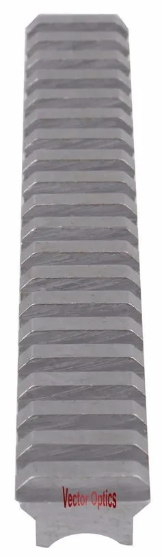 Flat Steel Picatinny Rail Curved Acom 2
