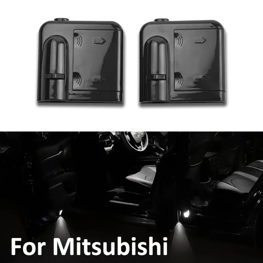 三菱ランサーasxミラージュデリカパジェロギャランコルトスペーススター2個のled車の礼儀ランプaaa電池プロジェクター 装飾ランプ Aliexpress