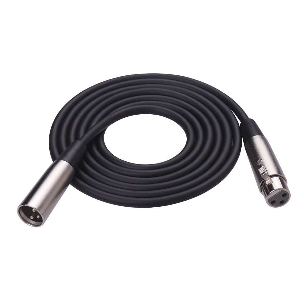 XLR между штыревыми и женскими кабелями прямой штекер для микрофона микшерный пульт усилитель эквалайзер, 3 м/10 футов длинный