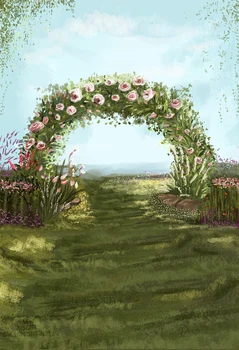 

Spring floral photography backdrops text wedding photo backdrop photographic background photocall party decorations W3914